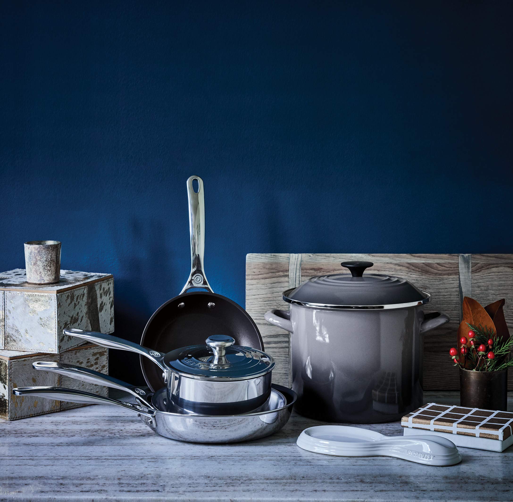 Foto 5 pulgar | Oyster Stockpot Le Creuset Esmaltado Sobre Acero, 10 Litros - Venta Internacional.