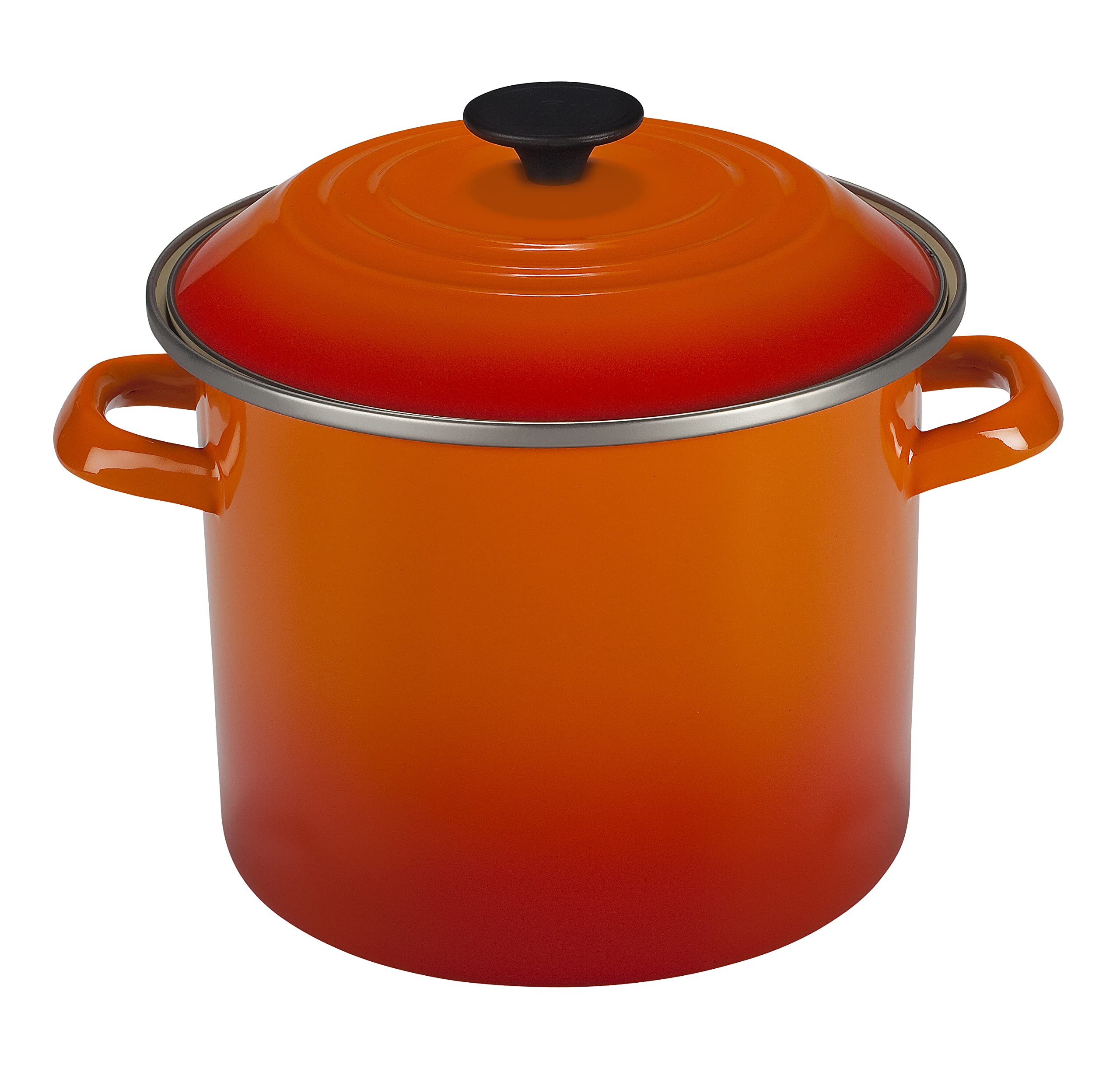 Foto 2 pulgar | Stockpot Le Creuset Esmaltado Sobre Acero, 8 L, Llama - Venta Internacional.