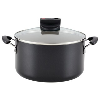 Foto 1 | Stock Pot Farberware Smart Control, Antiadherente, 6 Litros, Con Tapa, Color Negro - Venta Internacional.