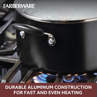 Foto 6 | Stock Pot Farberware Smart Control, Antiadherente, 6 Litros, Con Tapa, Color Negro - Venta Internacional.