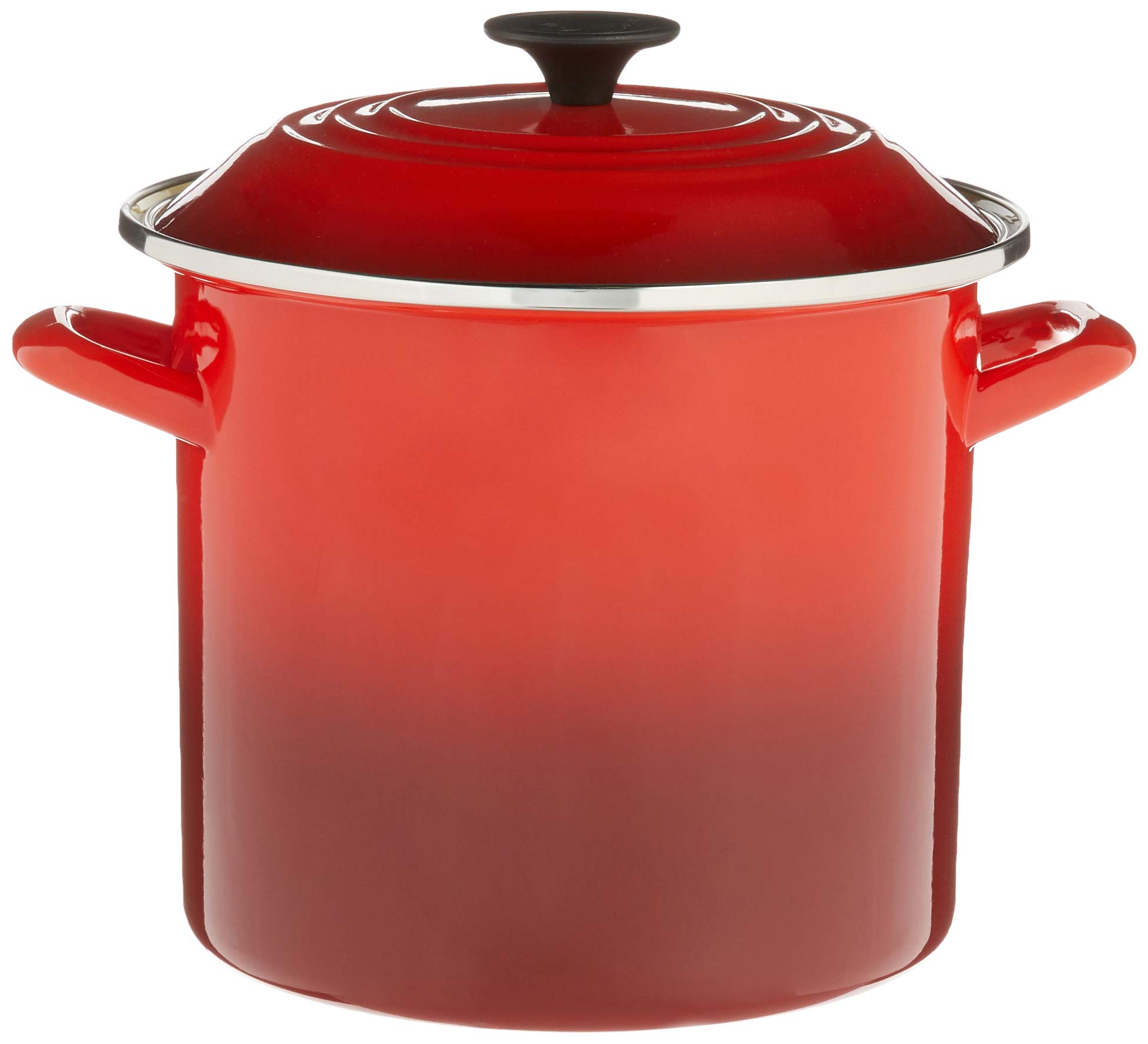 Foto 3 pulgar | Stockpot Le Creuset Esmaltado Sobre Acero, 8 L, Color Cereza - Venta Internacional.