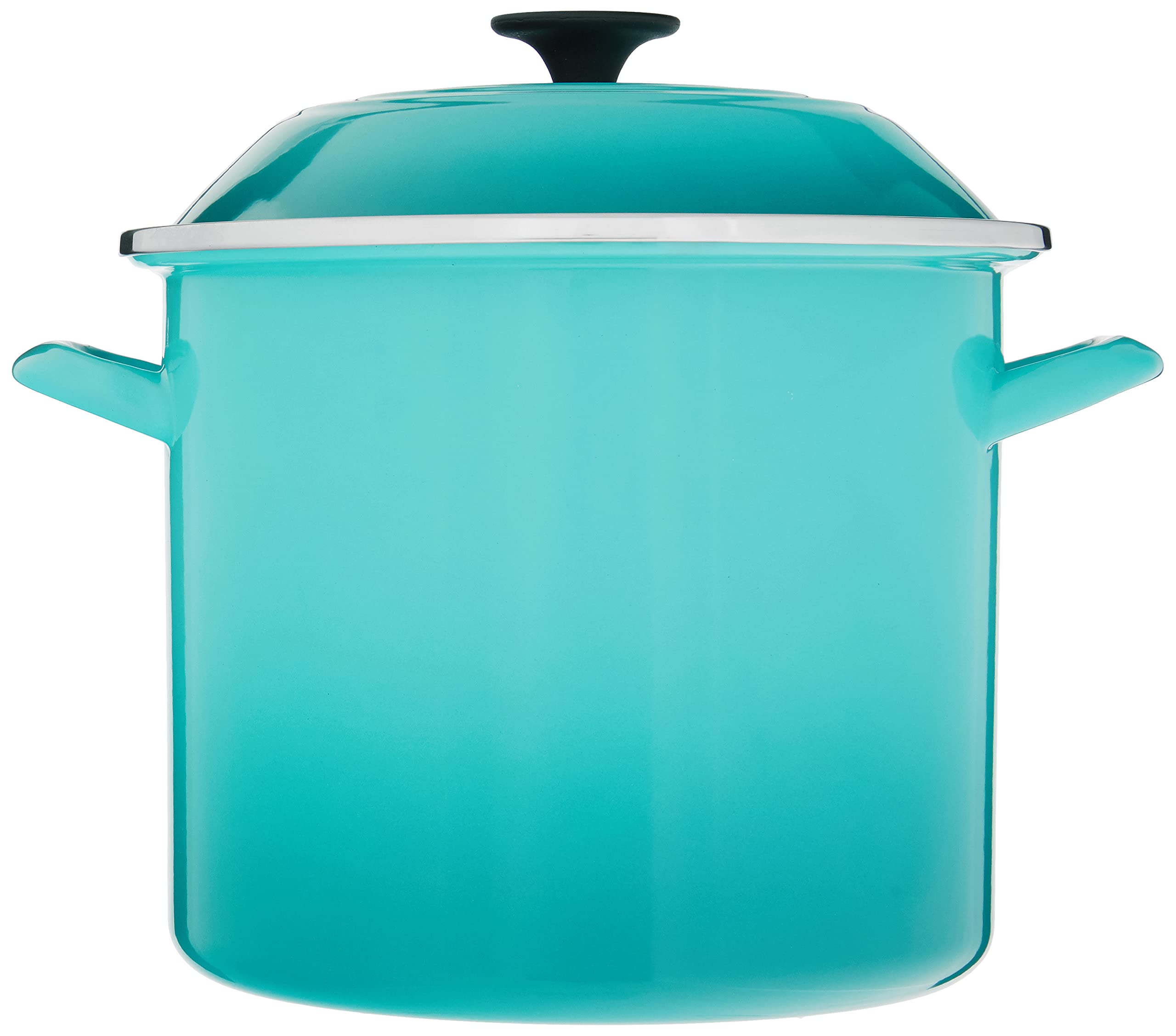 Foto 3 pulgar | Stockpot Le Creuset, Esmalte Sobre Acero, 10 Litros, Azul Caribeño - Venta Internacional.