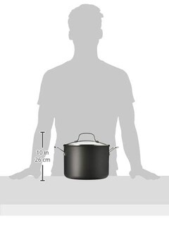 Foto 2 | Antiadherente Cuisinart Chef's Classic Anodizado Duro 8 Litros - Venta Internacional