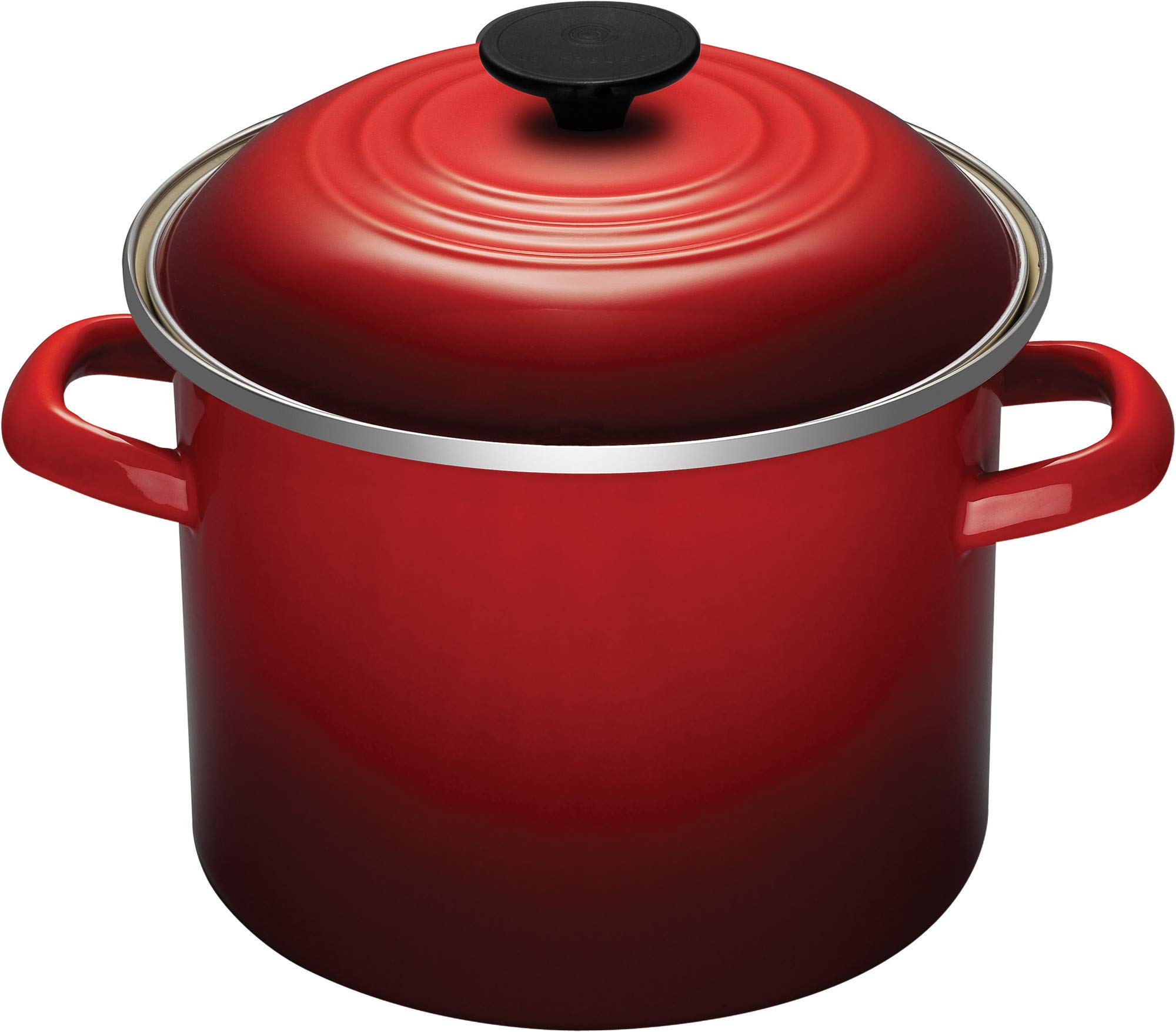 Foto 2 pulgar | Stockpot Le Creuset Esmaltado Sobre Acero, 6 L, Color Cereza - Venta Internacional.
