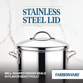 Foto 6 | Olla Farberware Classic De Acero Inoxidable De 12 Litros Con Tapa - Venta Internacional.