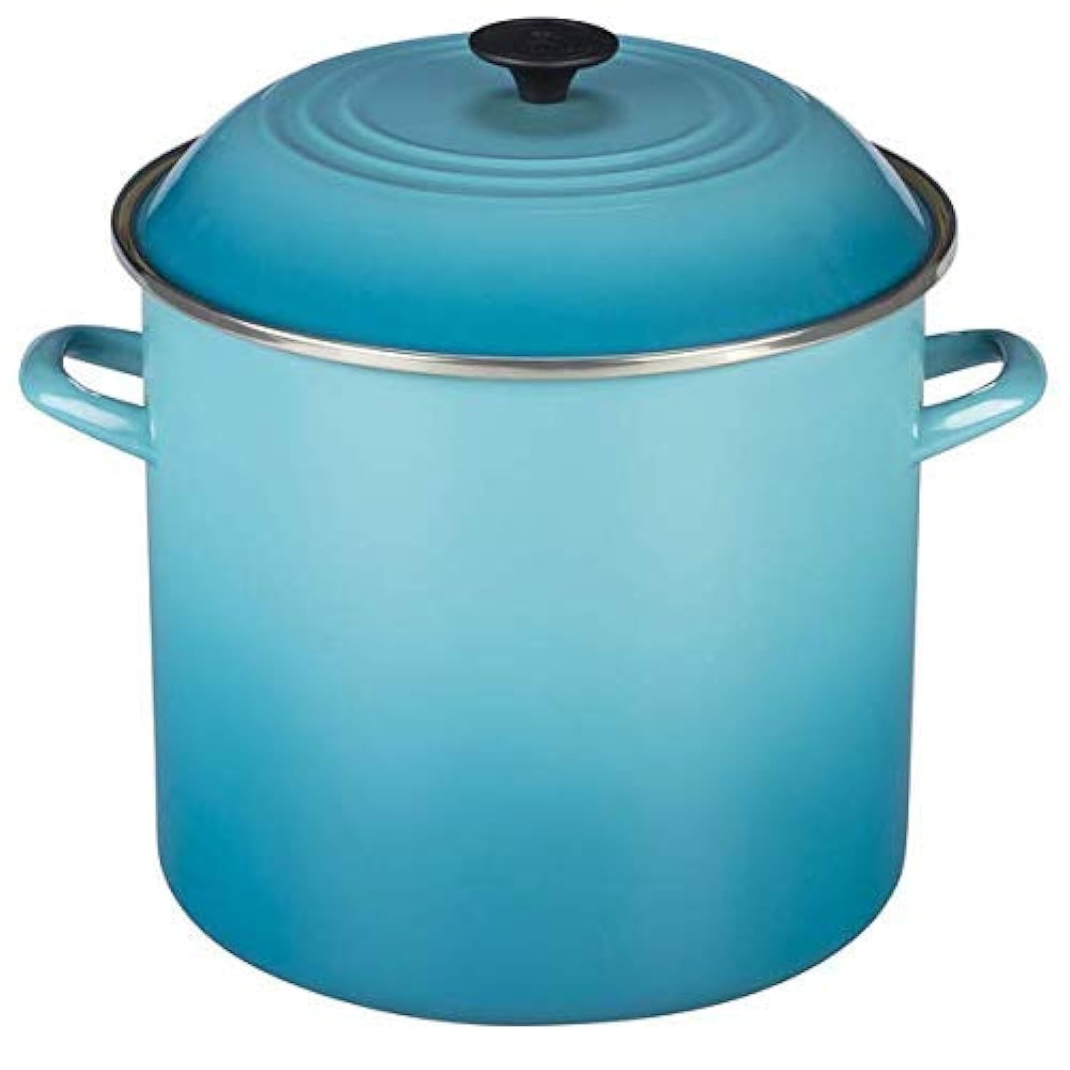 Foto 2 pulgar | Stockpot Le Creuset, Esmalte Sobre Acero, 16 L, Azul Caribeño - Venta Internacional.