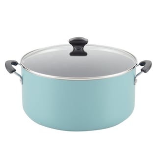 Foto 1 | Antiadherente Stockpot Farberware Con Tapa, 10.5 Cuartos De Galón, Color Aguamarina - Venta Internacional.