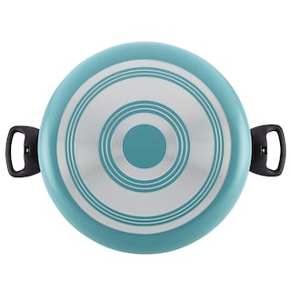 Foto 7 | Antiadherente Stockpot Farberware Con Tapa, 10.5 Cuartos De Galón, Color Aguamarina - Venta Internacional.