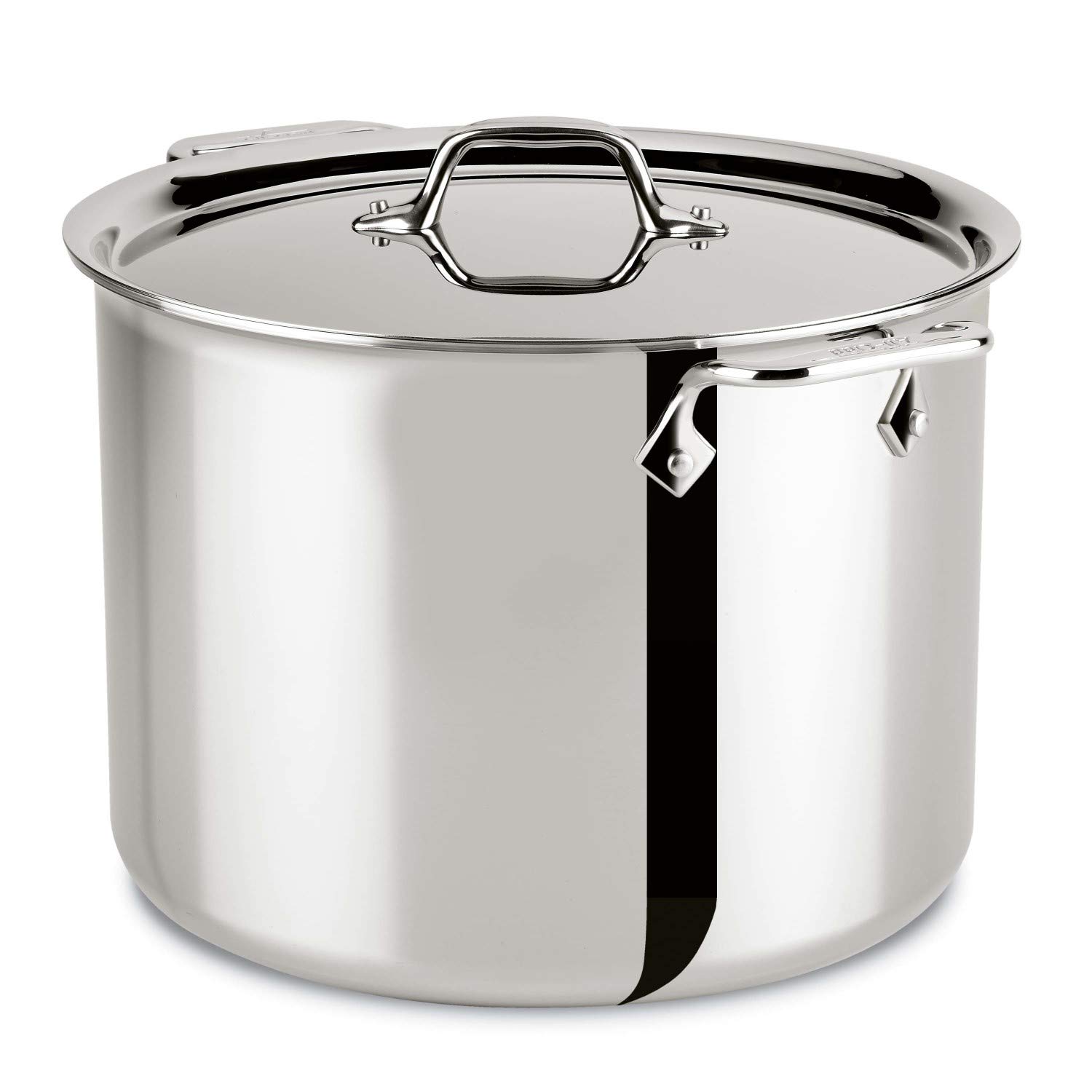 Foto 5 pulgar | Stockpot All-clad 4512 De Acero Inoxidable, Triple Capa, 12 L - Venta Internacional.