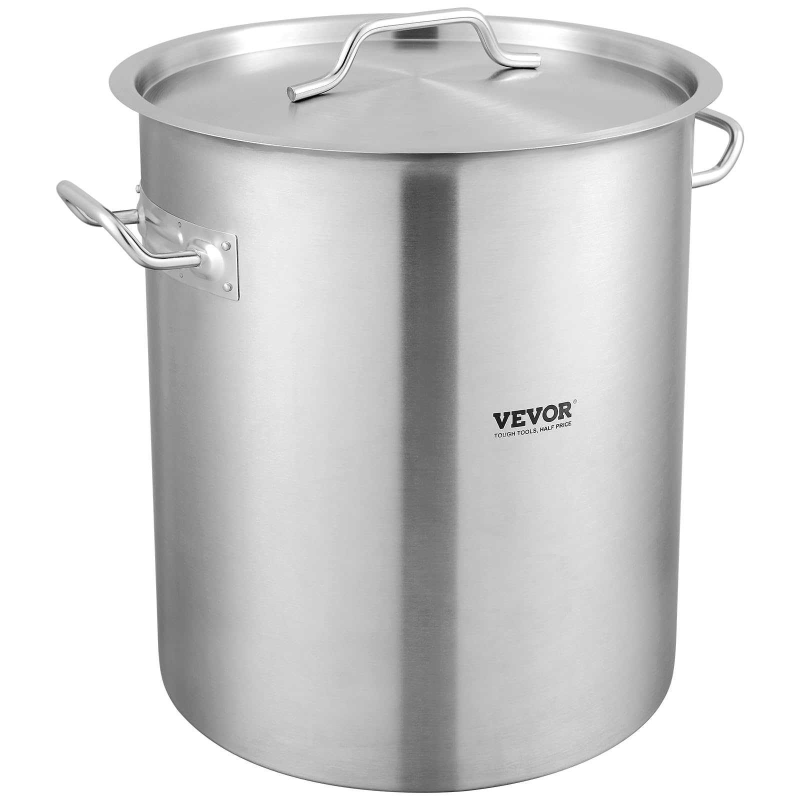 Foto 2 pulgar | Olla Stockpot Vevor De Acero Inoxidable De 42 Litros Con Colador, Tapa Y Asa - Venta Internacional.