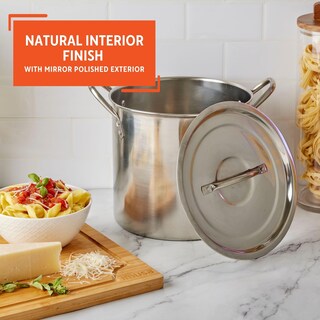 Foto 4 | Maceta Imusa Usa De Acero Inoxidable 20l Plateada - Venta Internacional.