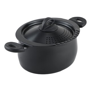 Foto 1 | Olla Para Pasta Bialetti De 5,2 Litros Con Tapa De Colador Y Asas Resistentes Al Calor - Venta Internacional.