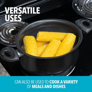 Foto 5 | Olla Para Pasta Bialetti De 5,2 Litros Con Tapa De Colador Y Asas Resistentes Al Calor - Venta Internacional.