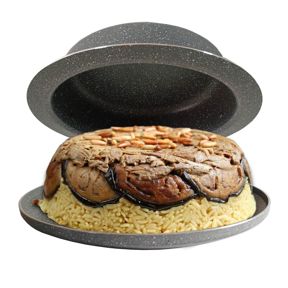 Foto 1 | Arrocera Maqluba Granito Olla Con Tapa Granito Para Platos Exóticos 28 Cm