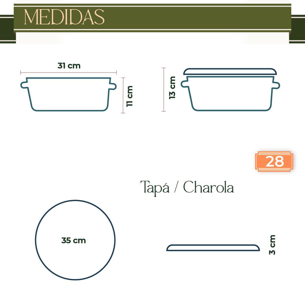 Foto 3 pulgar | Arrocera Maqluba Granito Olla Con Tapa Granito Para Platos Exóticos 28 Cm