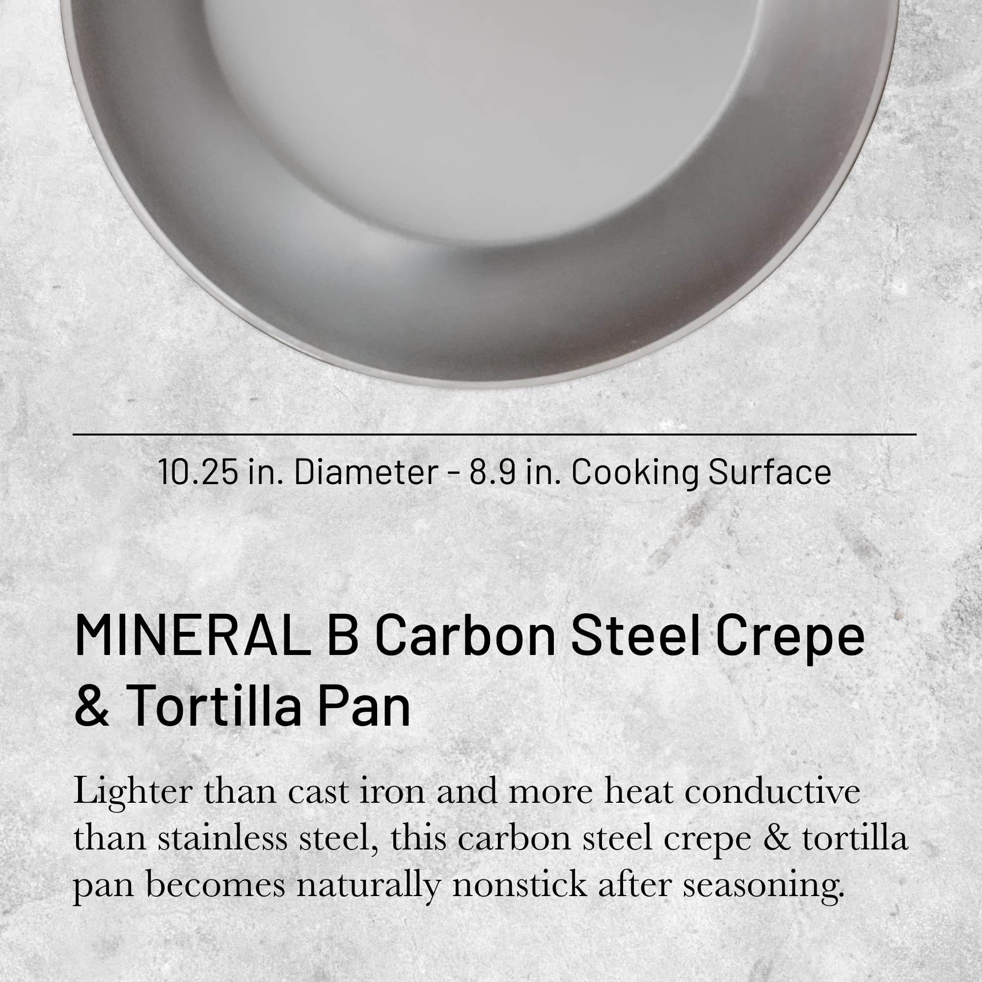 Foto 3 pulgar | Sartén para Crepes Buyer Mineral B Acero al Carbono 26 Cm - Venta Internacional