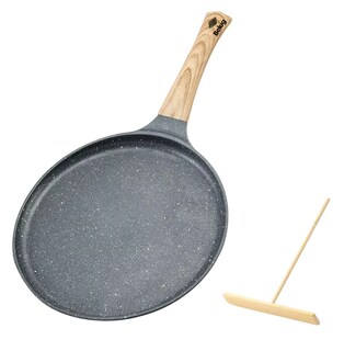 Foto 1 | Sartén Para Crepera Belug Con Revestimiento Antiadherente 20 Cm Negro