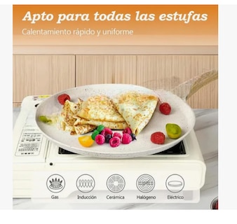 Foto 2 | Crepera O Comal Antiadherente Sartén Cocina
