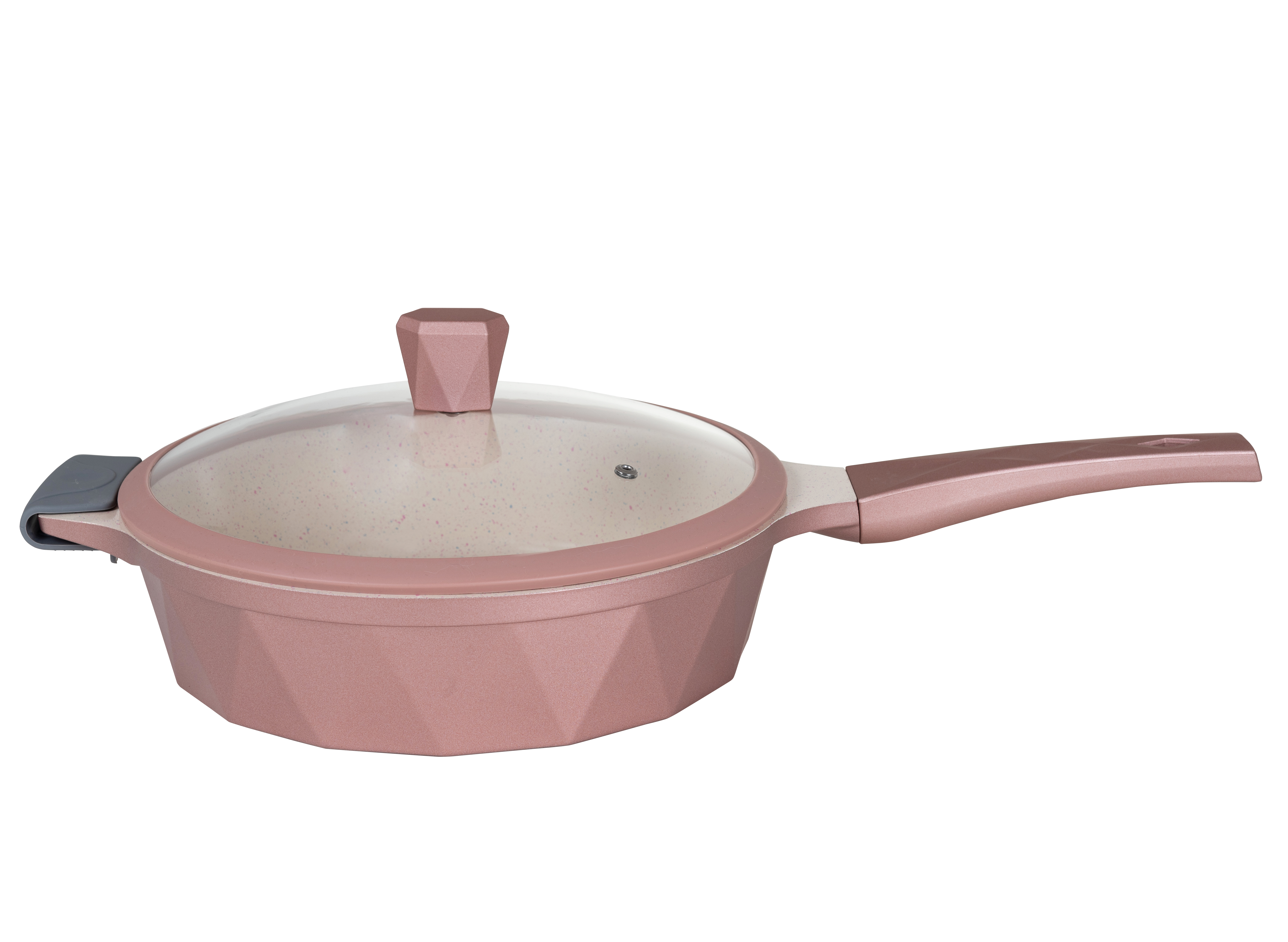 Foto 4 pulgar | Batería de Cocina Kochstelle Serenity color Rosa 13 Piezas