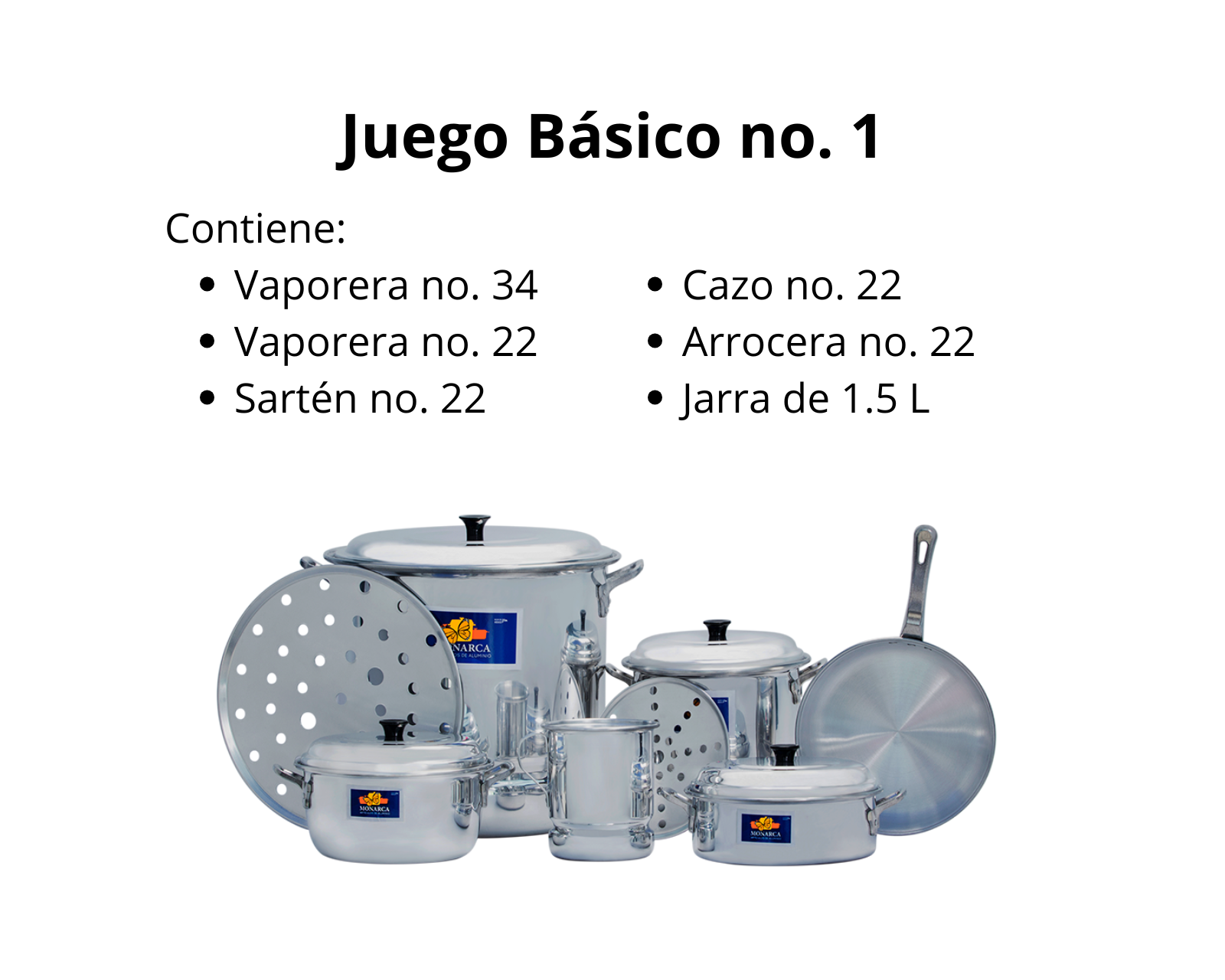 Foto 3 pulgar | Juego de Cocina Monarca
