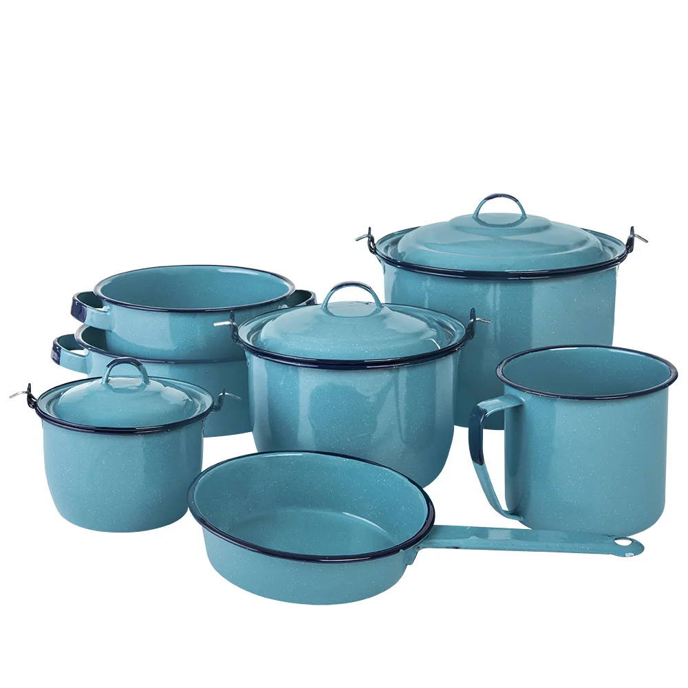 Batería de Cocina Cinsa color Azul 10 Piezas