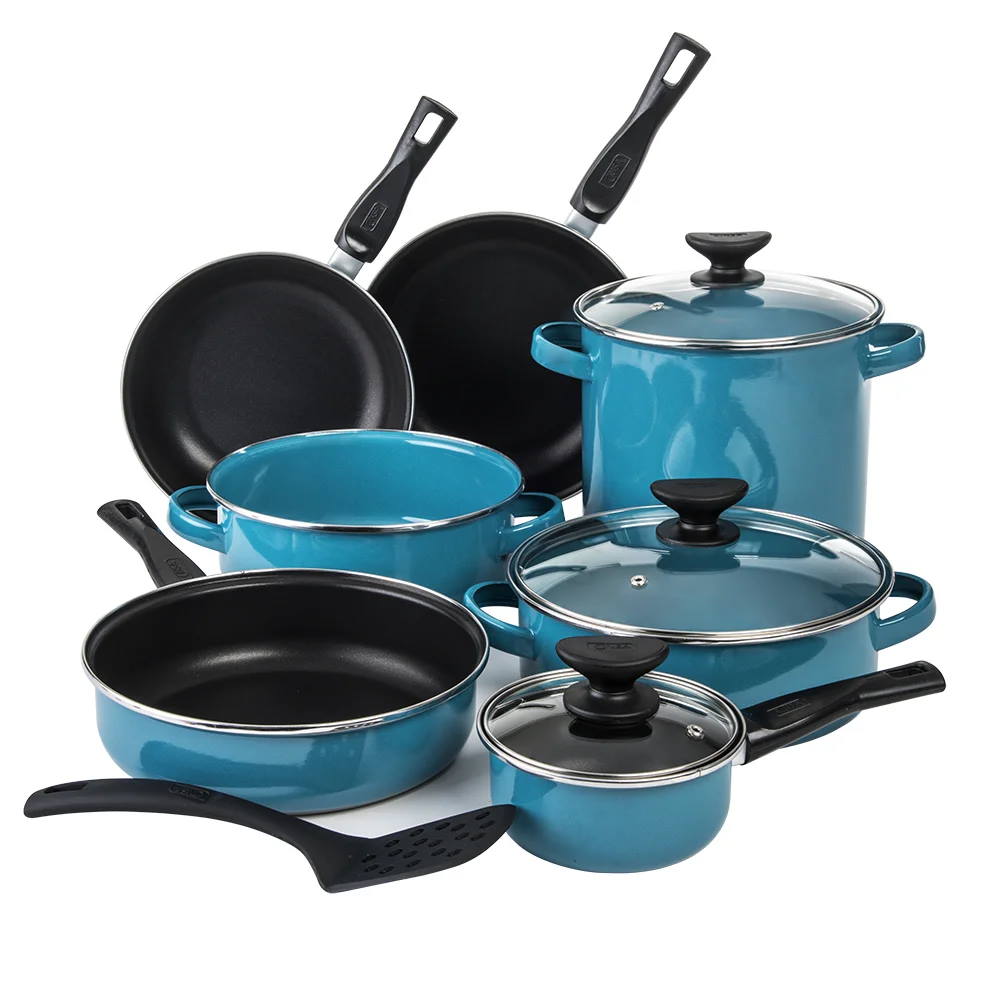 Batería de Cocina Cinsa color Azul 11 Piezas