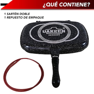 Foto 2 | Sartén Doble Rd Royal Cook Cara Antiadherente