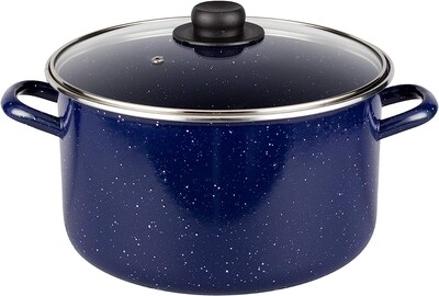 Foto 4 | Batería de Cocina Florencia Ekco Acero Esmaltado color Azul y Brillo Perdurable 6 Piezas