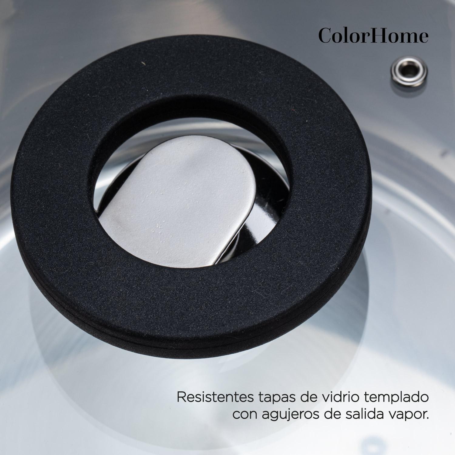 Foto 5 pulgar | Batería De Cocina Acero Inoxidable Tablas Para Picar ColorHome 11 Pzas