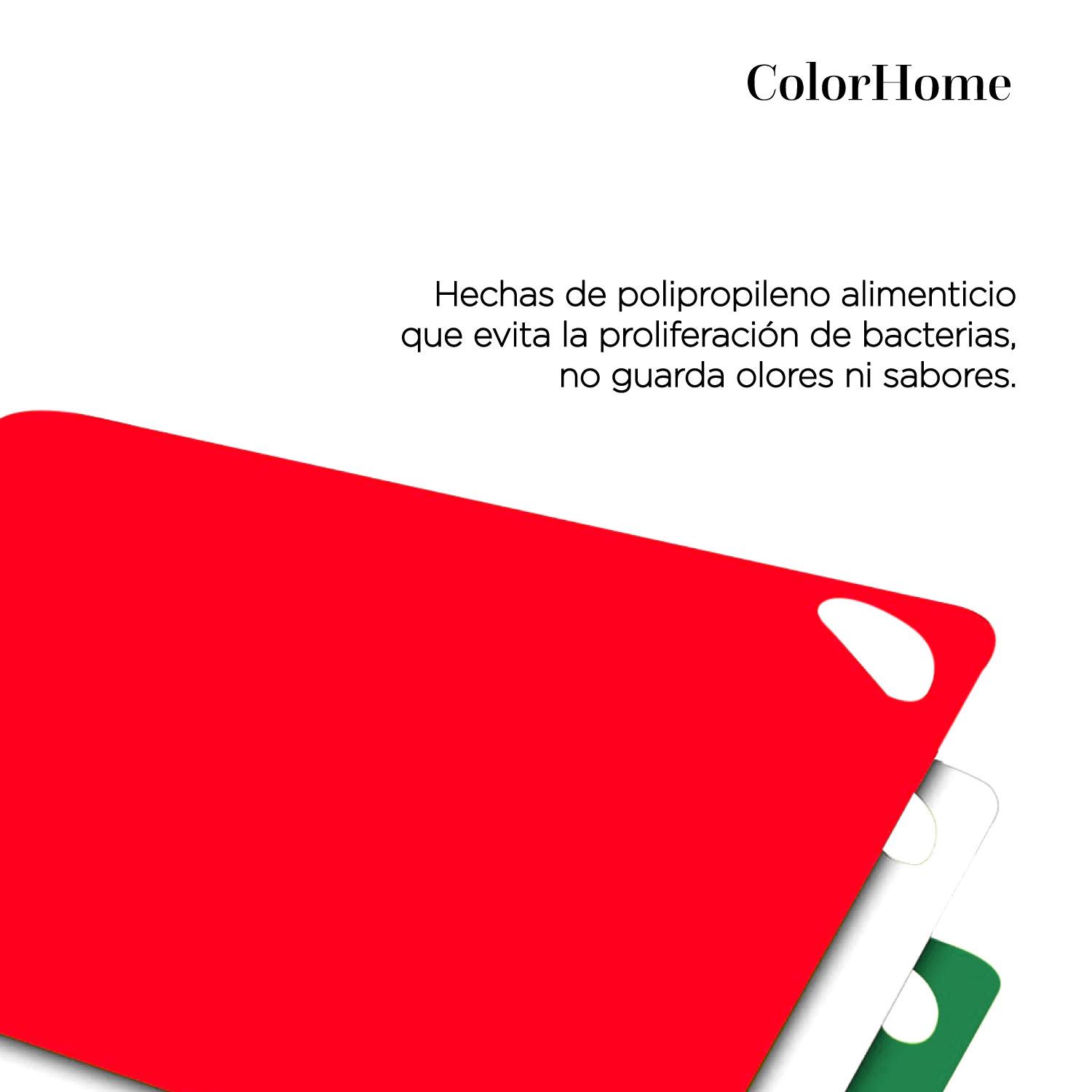 Foto 9 pulgar | Batería De Cocina Acero Inoxidable Tablas Para Picar ColorHome 11 Pzas