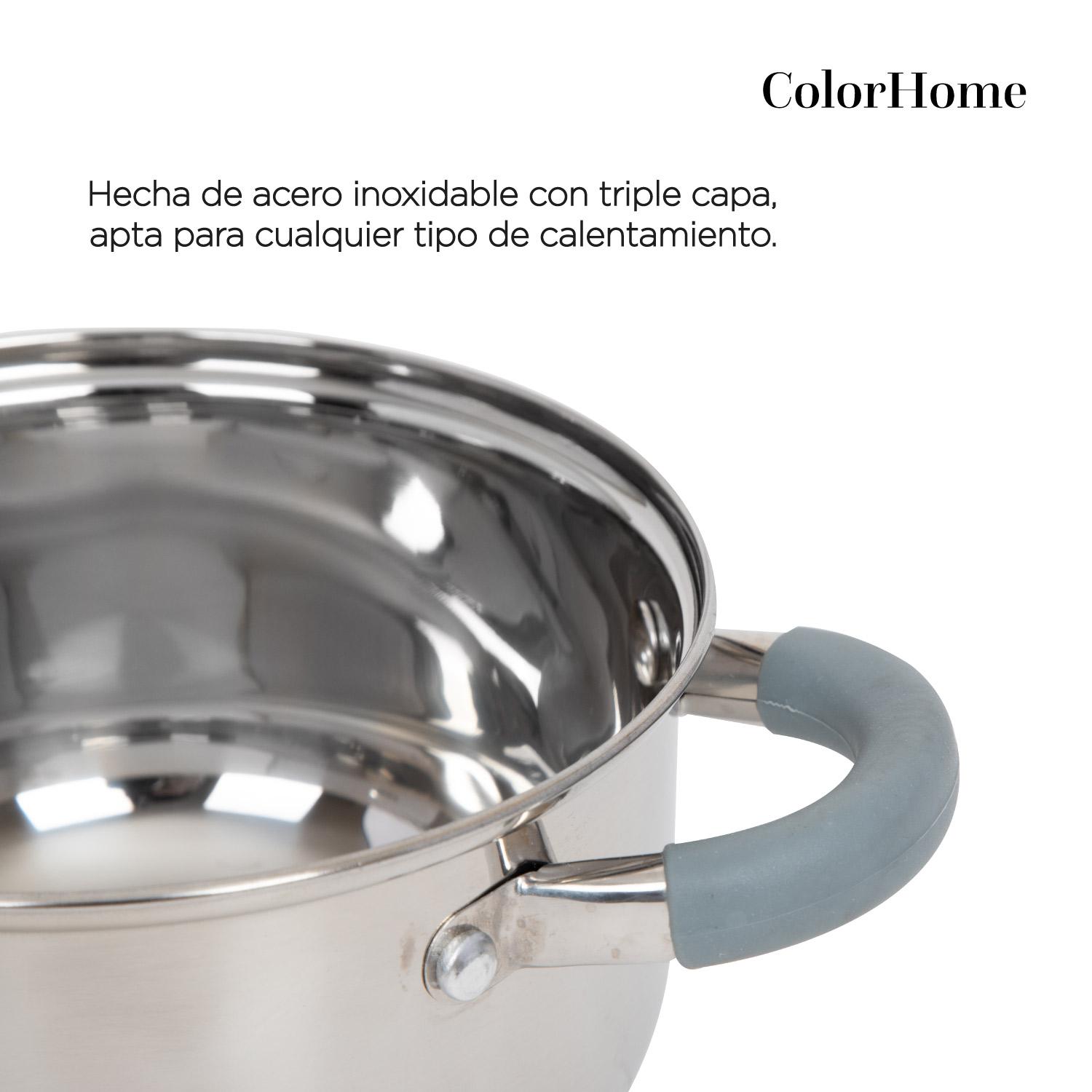 Foto 5 pulgar | Batería de Cocina ColorHome 12 Piezas