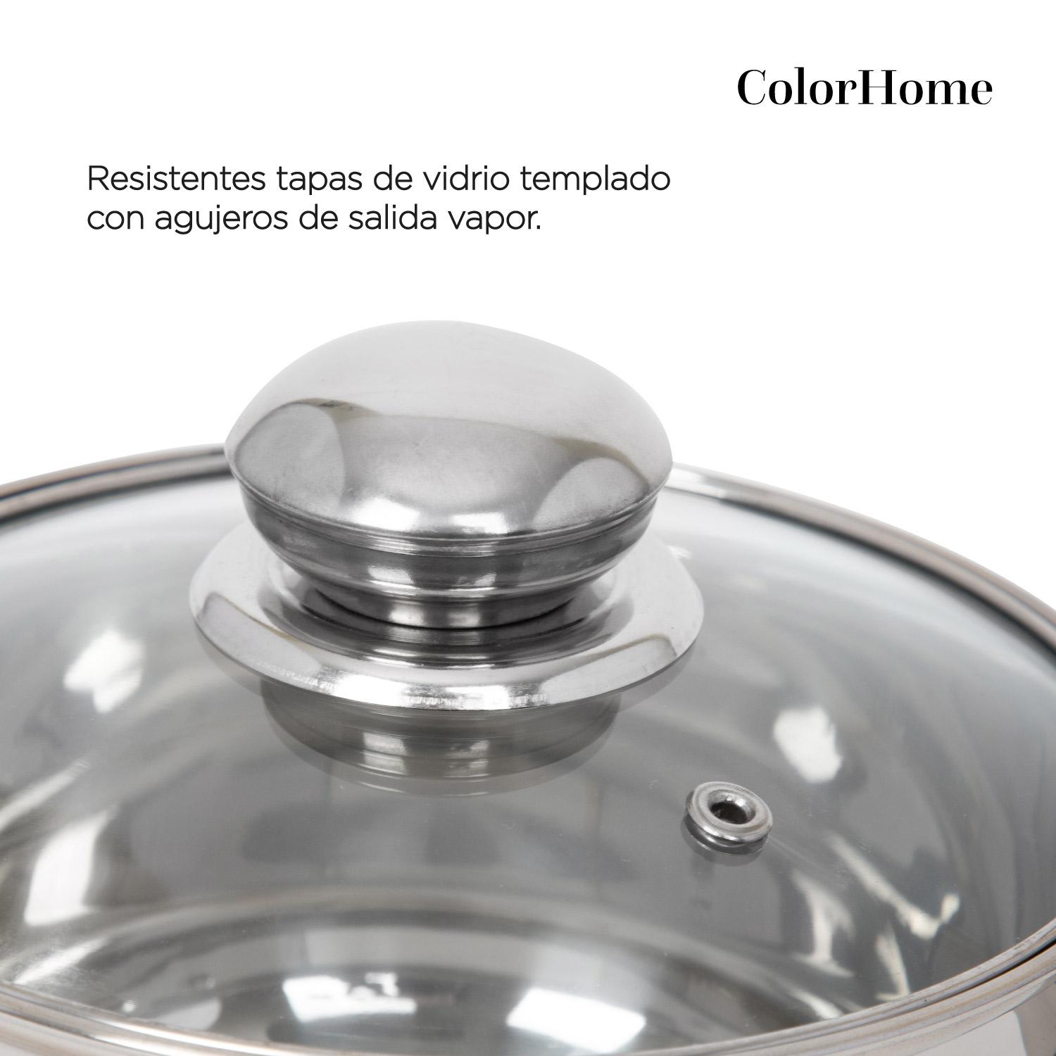 Foto 6 pulgar | Batería de Cocina ColorHome 12 Piezas