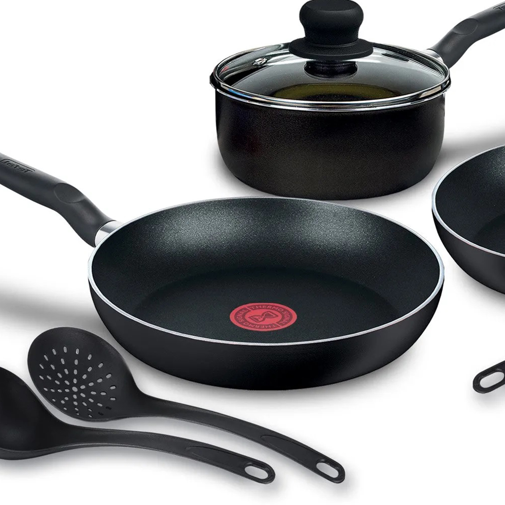 Foto 3 pulgar | Batería de Cocina T- Fal Vital Antiadherente 8 Piezas