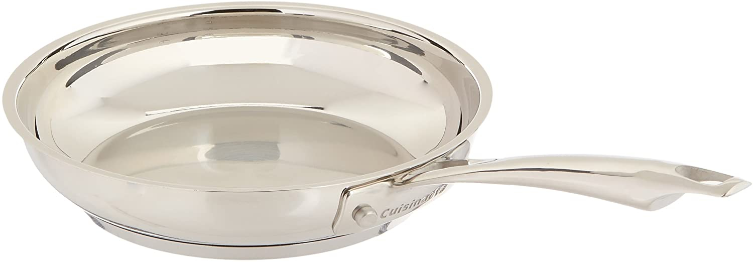 Venta Internacional - Sartén De Acero Inoxidable Profesional Cuisinart, 8 Pulgadas