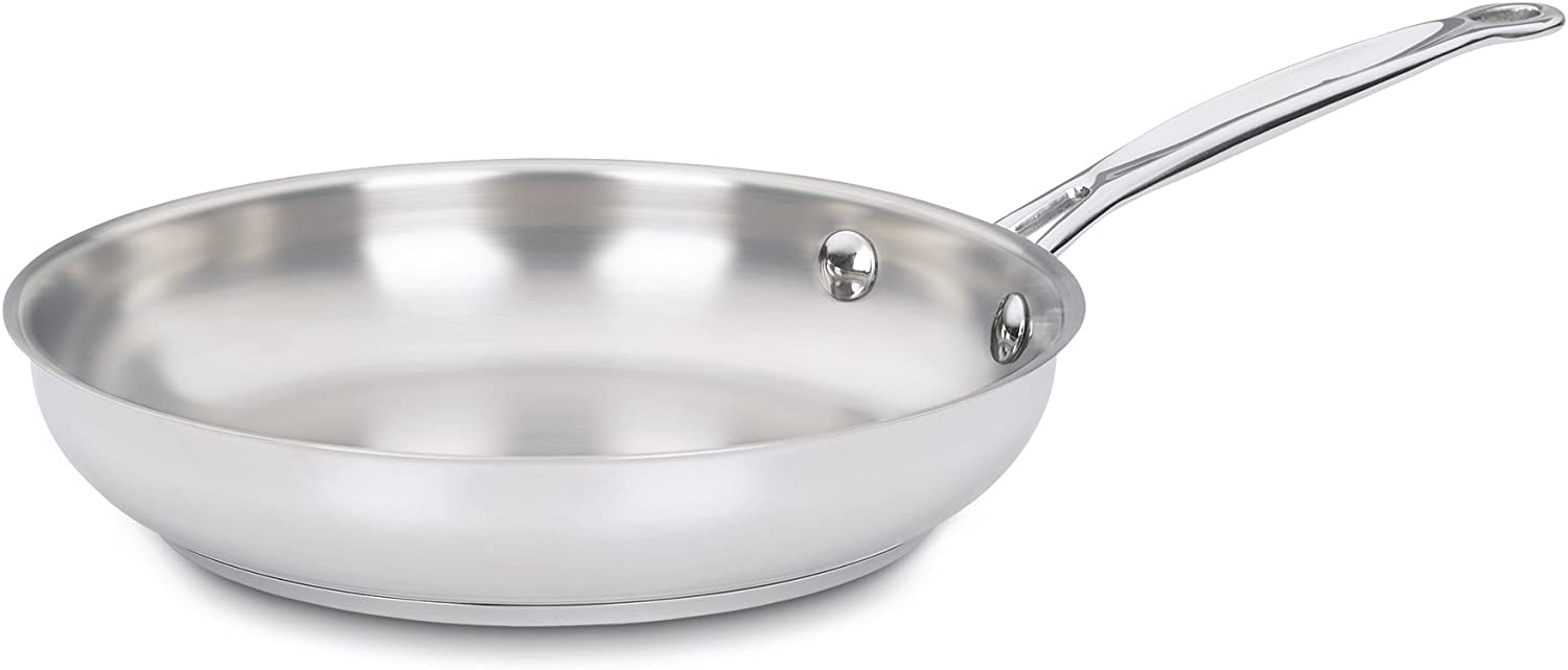 Venta Internacional - Sartén Abierta De Acero Inoxidable Chef's Classic De Cuisinart De 9 Pulgadas