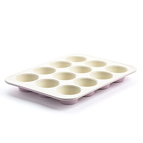 Foto 2 pulgar | Venta Internacional - Greenlife Bakeware Saludable, Molde Cupcakes 12 Cavidades, Libre Pfas, Rosa