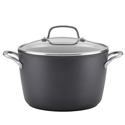 Venta Internacional - Olla De Stock Kitchenaid Antiadherente De Inducción De Aluminio Duro Anodizado