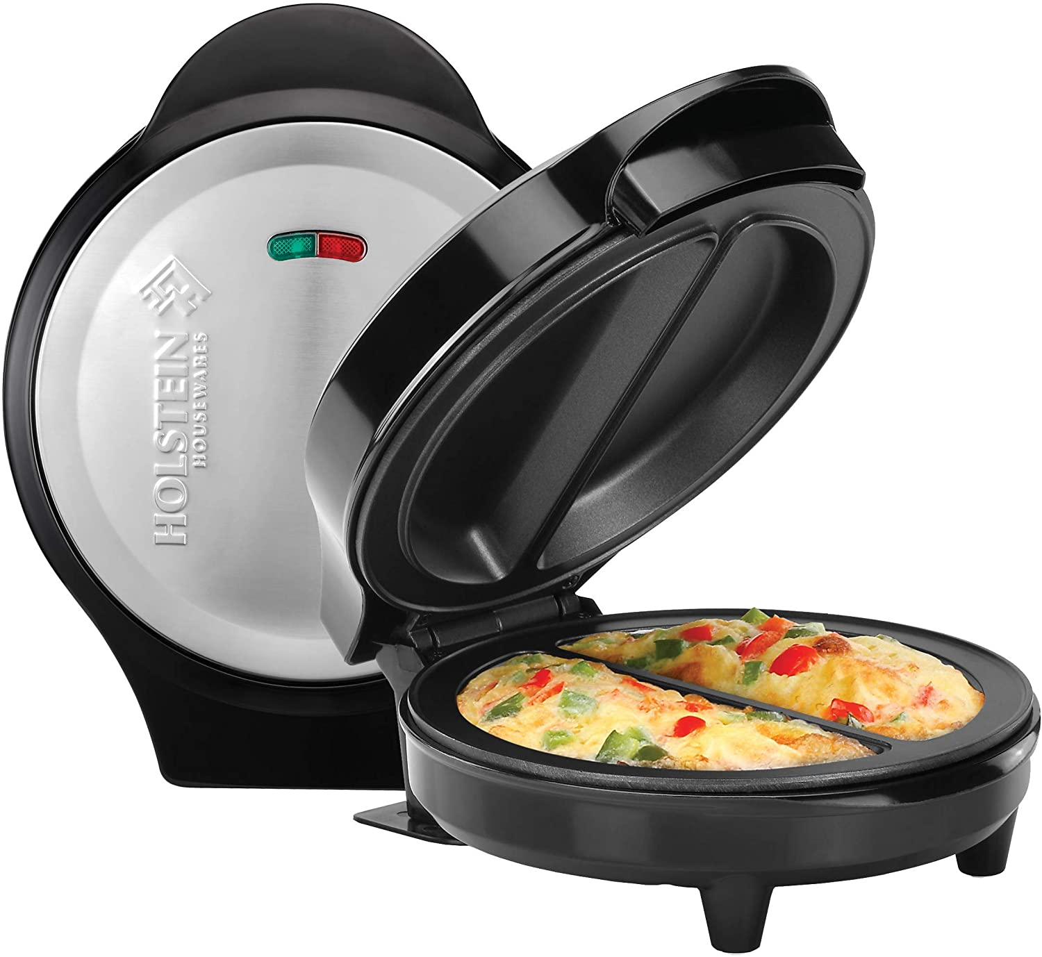 Foto 2 pulgar | Venta Internacional - Holstein Housewares Hh-0937012ss Omelet Maker, Negro