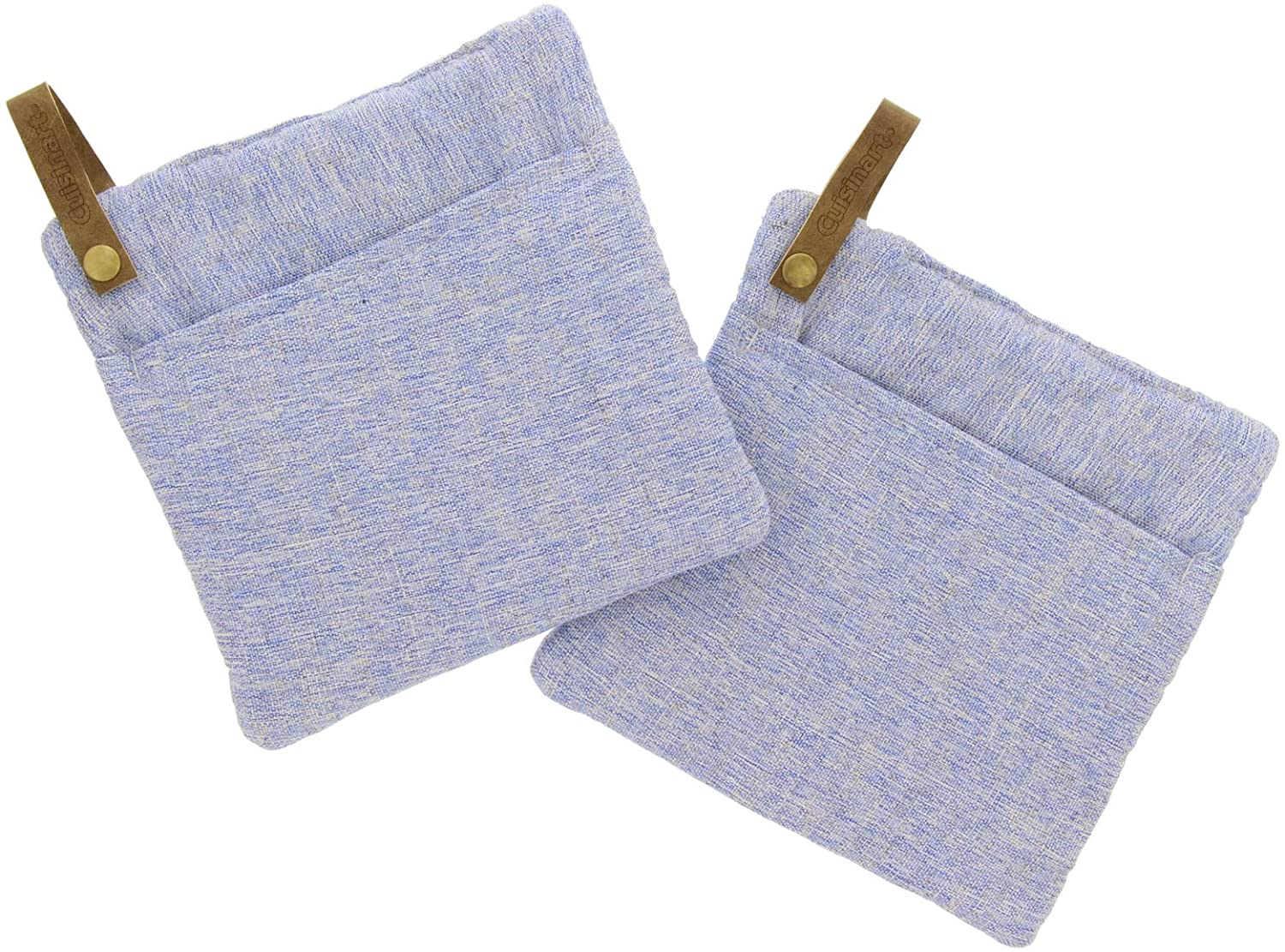 Foto 2 pulgar | Venta Internacional - Manoplas De Cocina Cuisinart Chambray Con Bolsillos Aislados - Set Resistente Al Calor Y Pr