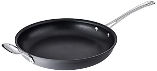 Venta Internacional - Sartén Abierta Cuisinart 12 Pulg. Con Asa De Anodizado Duro, Negro