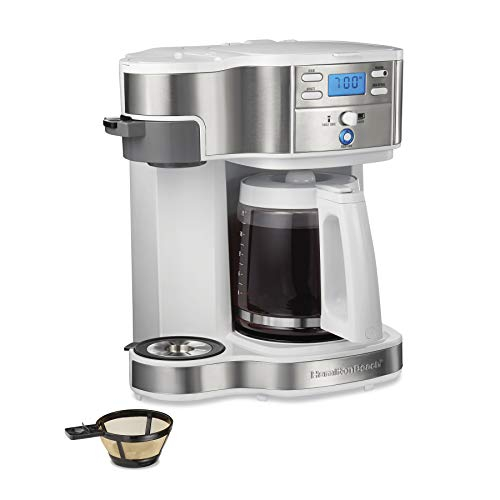 Foto 1 | Venta Internacional - Cafetera Hamilton Beach 49933 2-way Brewer para Una Taza y Una Jarra de 12 Tazas color Blanco