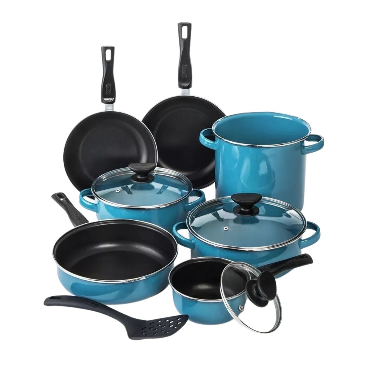 Batería de Cocina Cinsa color Azul 11 Piezas