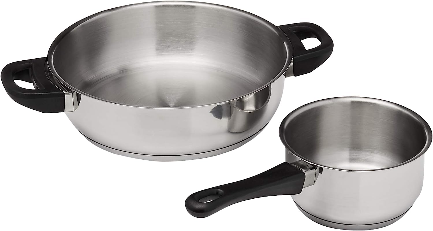 Foto 4 pulgar | Bateria de Cocina Magefesa 8429113122263 color Plata 6 Piezas Royal de Acero Inoxidable