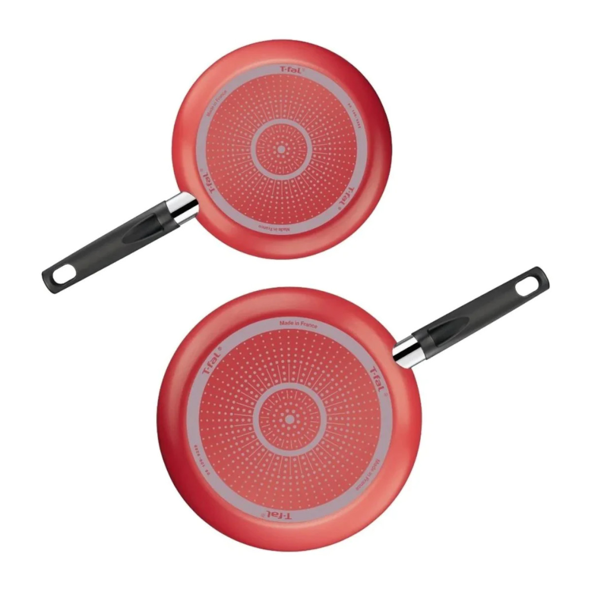 Foto 5 pulgar | Juego de 2 Sartenes T-Fal B5629082 color Rojo 24 y 30 Easy Cook