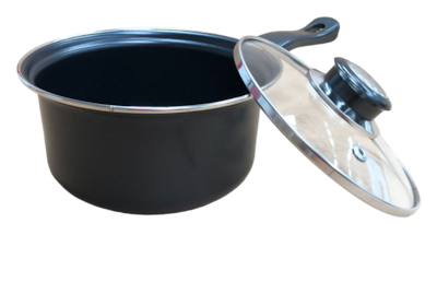 Foto 4 | Juego Batería Cocina 7pzas Olla Sarten Acero Al Carbono Negro