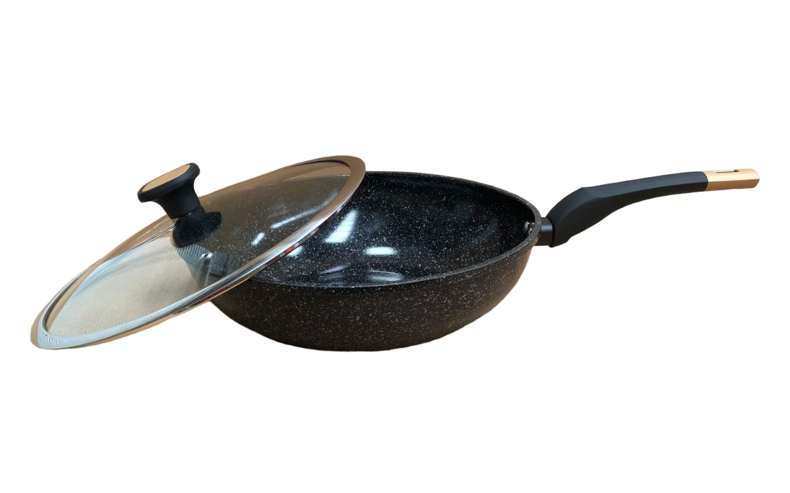 Foto 4 pulgar | Juego Batería Cocina 5 Pzas Vbg Aluminio Olla Sarten Negro