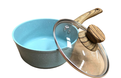 Foto 4 | Juego Batería Cocina 7 Pzas Vbg Aluminio Olla Sarten Azul