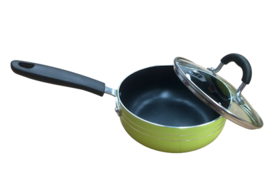 Foto 2 | Juego Batería de Cocina color Verde 7 PZAS VBG Aluminio Olla Sarten