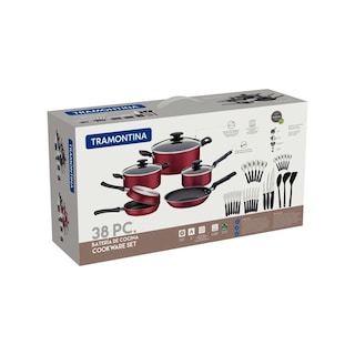 Foto 6 | Batería de Cocina Tramontina Cuchillos Ollas de Chef 38 Piezas