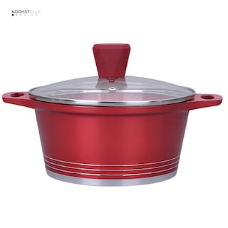 Foto 5 | KOCHSTELLE Batería de Cocina Joys Color Rojo Antiadherente de 13 piezas